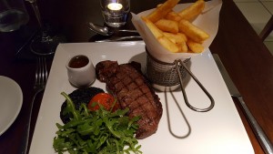 Steak at the Itchycoo Bar & Kitchen, Edinburgh