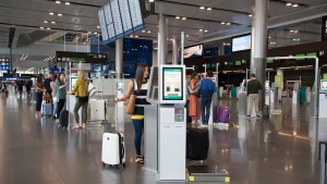 Aer Lingus Express Bag Drop at Dublin Airport