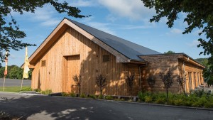The new Longhouse event space at Longleat