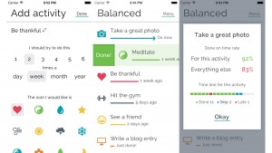 Balanced app on iPhone