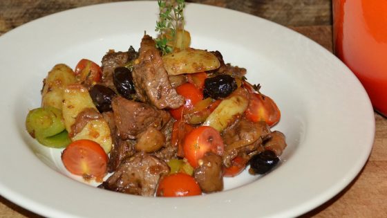 Italian beef casserole recipe from Tudor Park