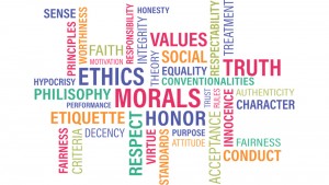 Employees value salary over company ethics