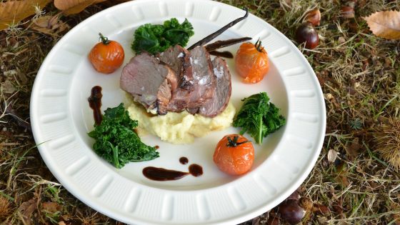 Lamb steak recipe from Tudor Park