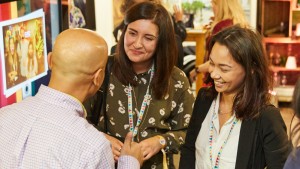 Visitors at the London Summer Event Show