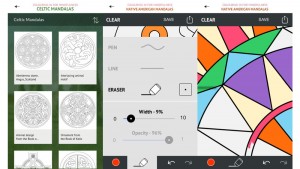 World Mandalas app on iPhone