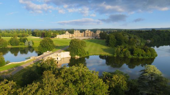 Blenheim Palace and gardens