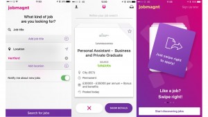 Jobmagnt on iPhone
