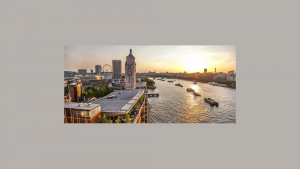 The view from Sea Containers Events