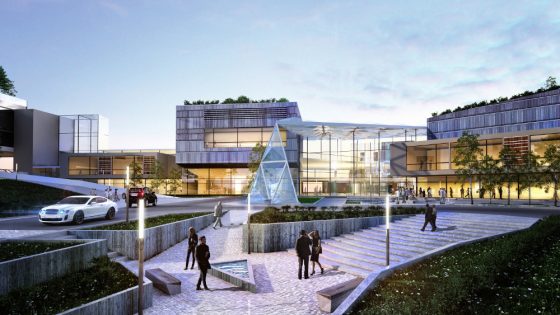 ICC Wales exterior concept image