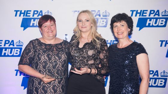 Winners at the Yorkshire PA Awards
