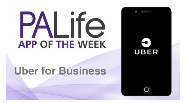 App of the Week UBER for Business