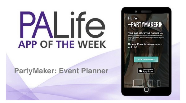 App Of The Week Partymaker Event Planner Pa Life