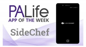 Phone with SideChef app logo