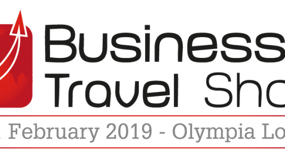 Banner showing Business Travel Show 2019