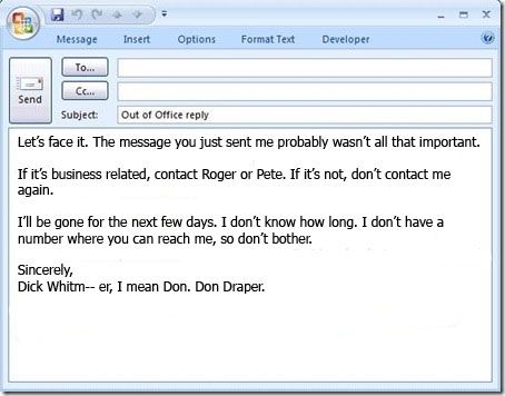 The funniest 'Out of Office' Responses · PA Life