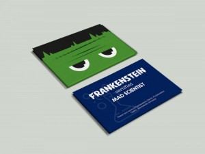 Frankenstein business card