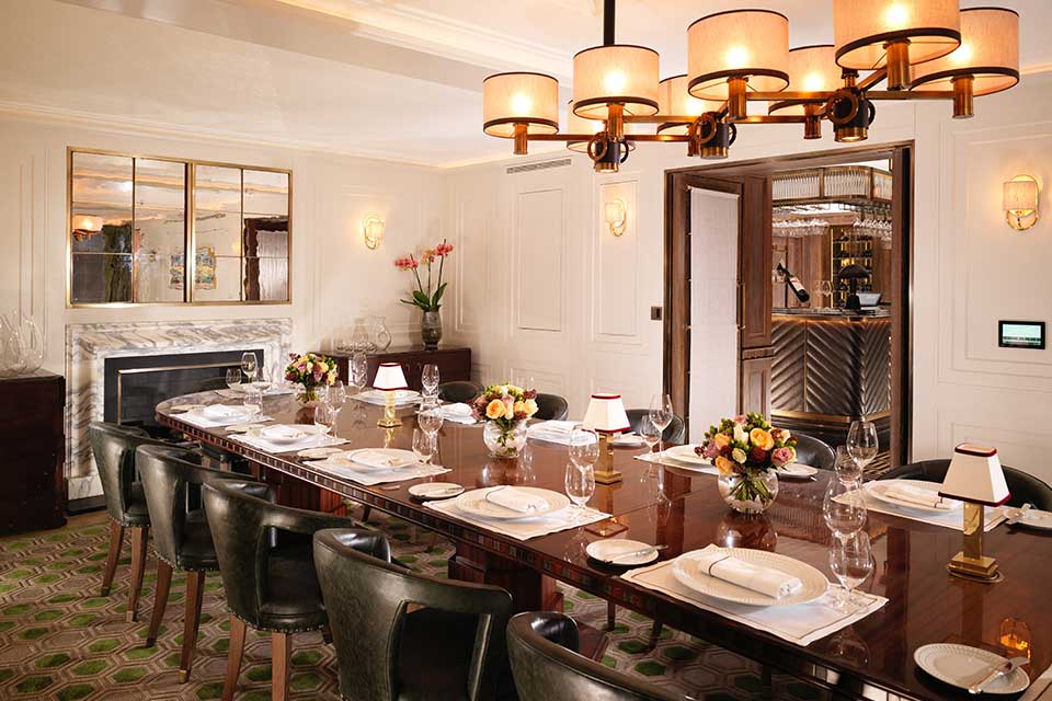 flemings private dining room