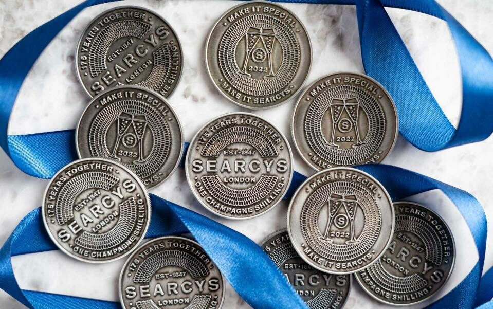 Searcys-175-years-breaking-records-Searcys-shillings-coins