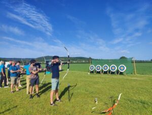 team-building-ativities-archery-at-Kenwood-Hall