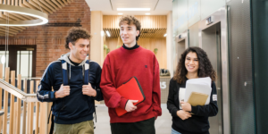 Student from the University of Leeds discussing graduate debt and increasing interest Levels