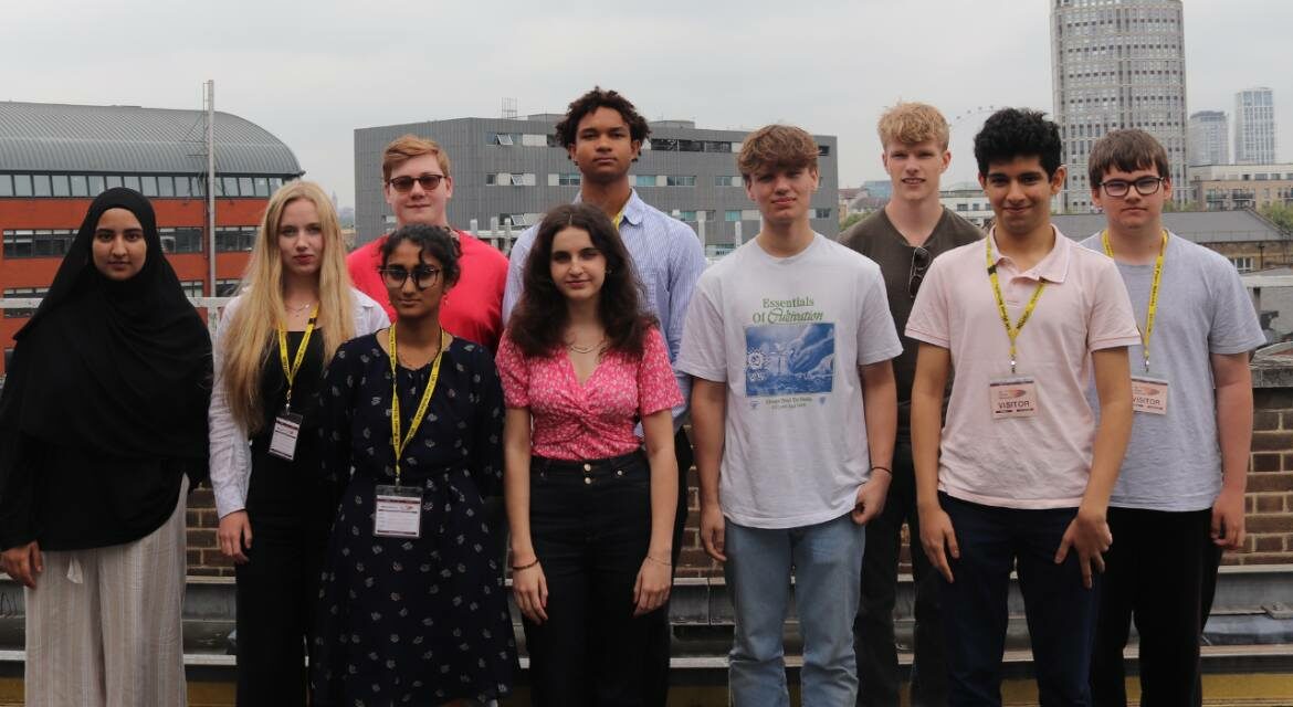 work-expereince-for-students-from-under-represented-groups-at-Powering-Potential-students-pose-at-their-graduation-ceremony-at-UK-Power-Networks-headquarters-in-London