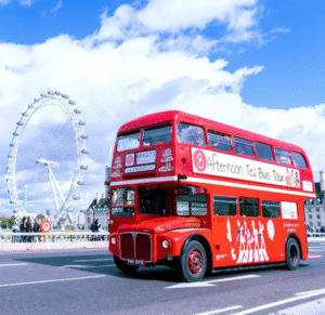 win-afternoon-tea-experience-on-London-tour-bus-by Brigit's Bakery