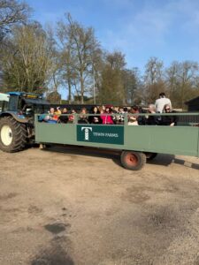PA-Life-Club-on-a-tractor-trailer-checking-out-event-offerings-at-Tewinbury-Farm