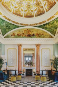 hotel lobby