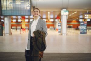 assistant at the airport
