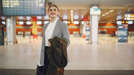 assistant at the airport